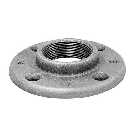 Anvil Anvil 3/8 in. FPT Black Malleable Iron Floor Flange 8700163804